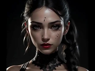 Goth Girls Like regarding Decree Boobs Making love Compilation - AI Porn Arts #6